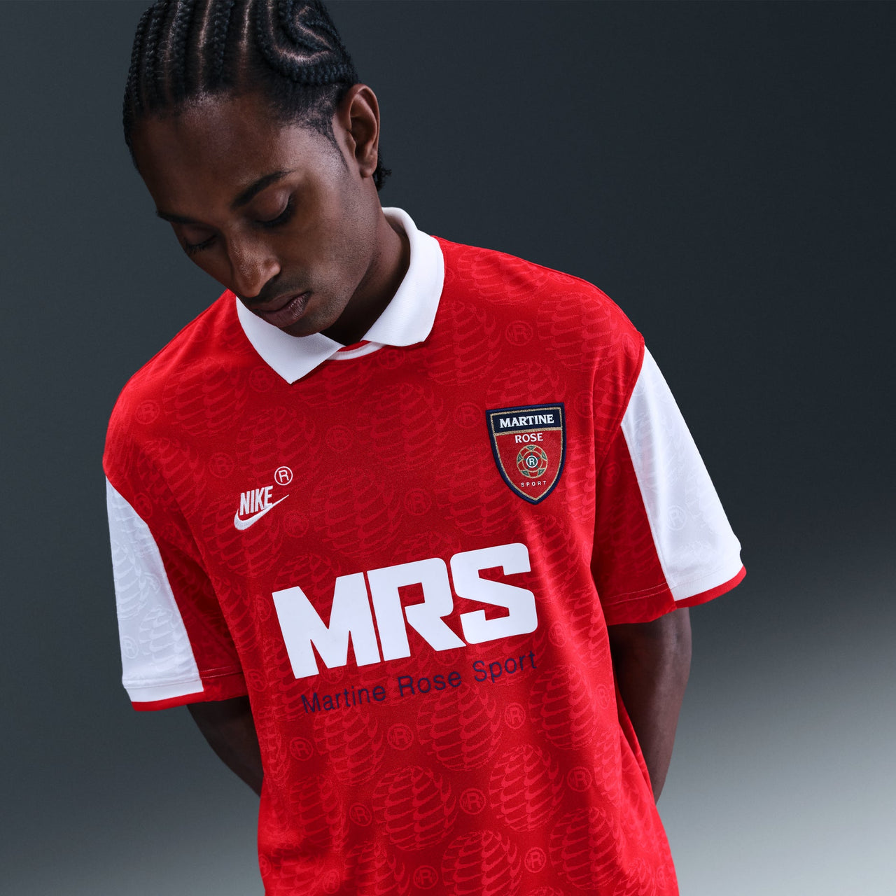 Nike x Martine Rose Football Shirt 'Red' HM9020-657