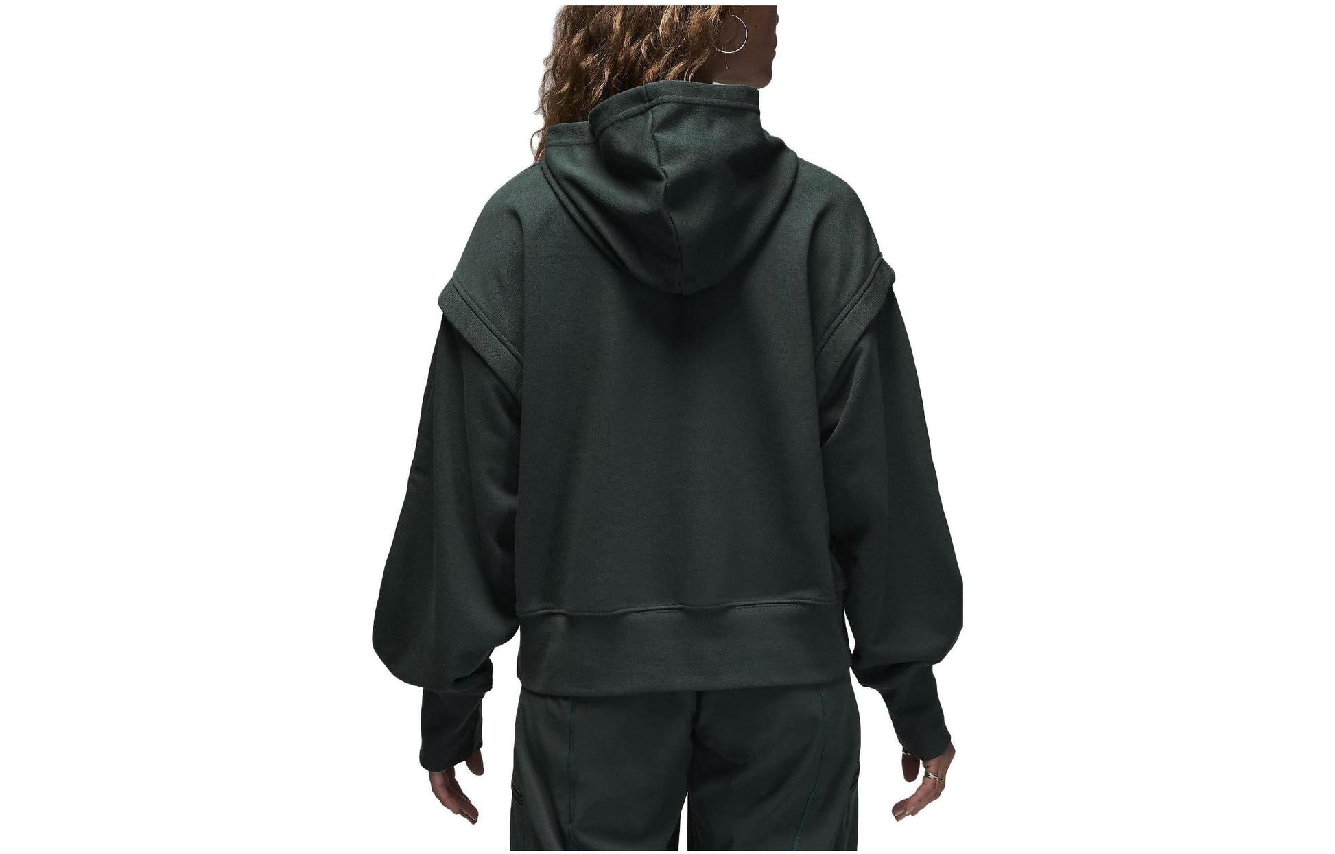 (WMNS) Air Jordan Sport Fleece Hoodie 'Midnight Green' FB4609-316