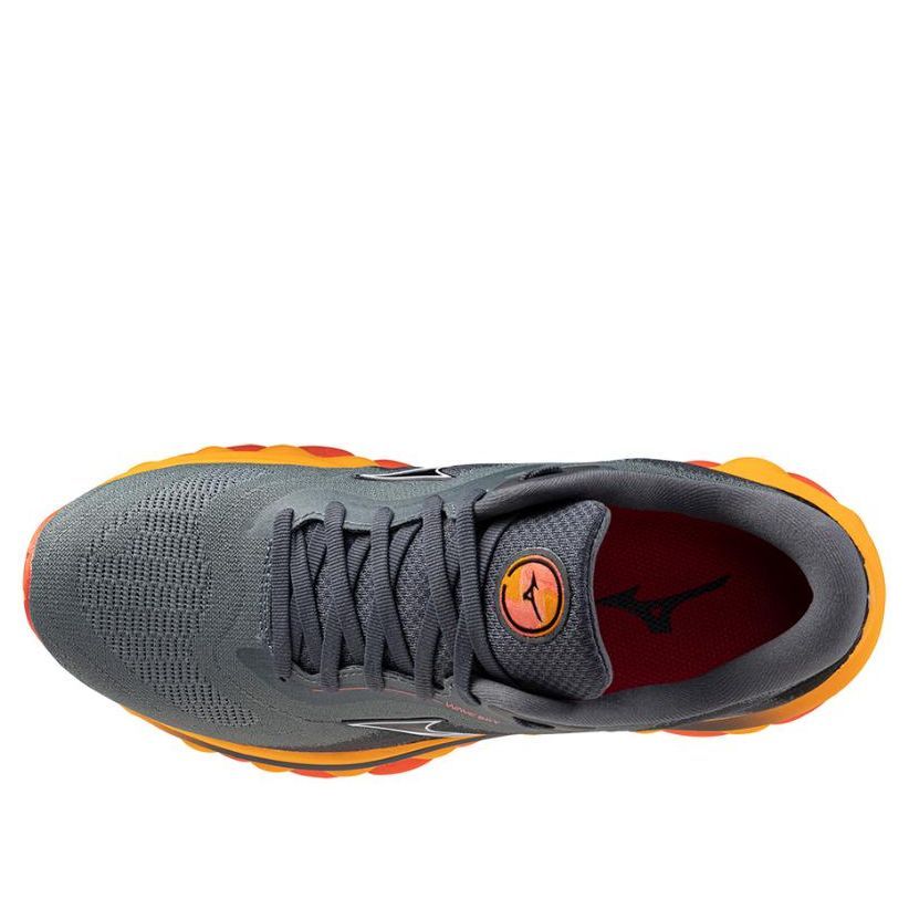 (WMNS) Mizuno Wave Sky 7 'Grey Orange' J1GD230271
