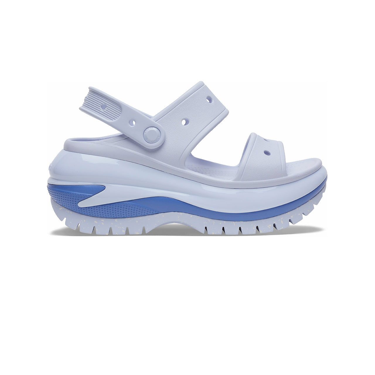 (WMNS) Crocs Mega Crush Sandals 'Light Blue' 207989-5AF