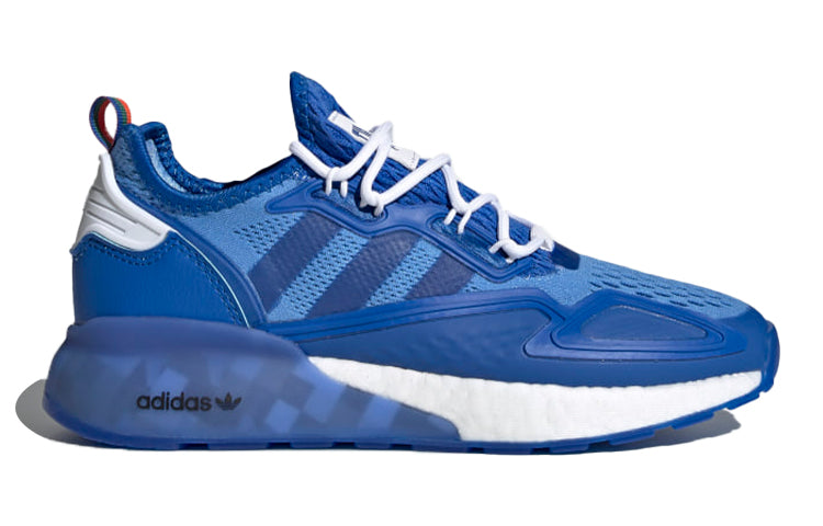 (GS) adidas Ninja x ZX 2K Boost J 'Time In - Blue' FZ1885