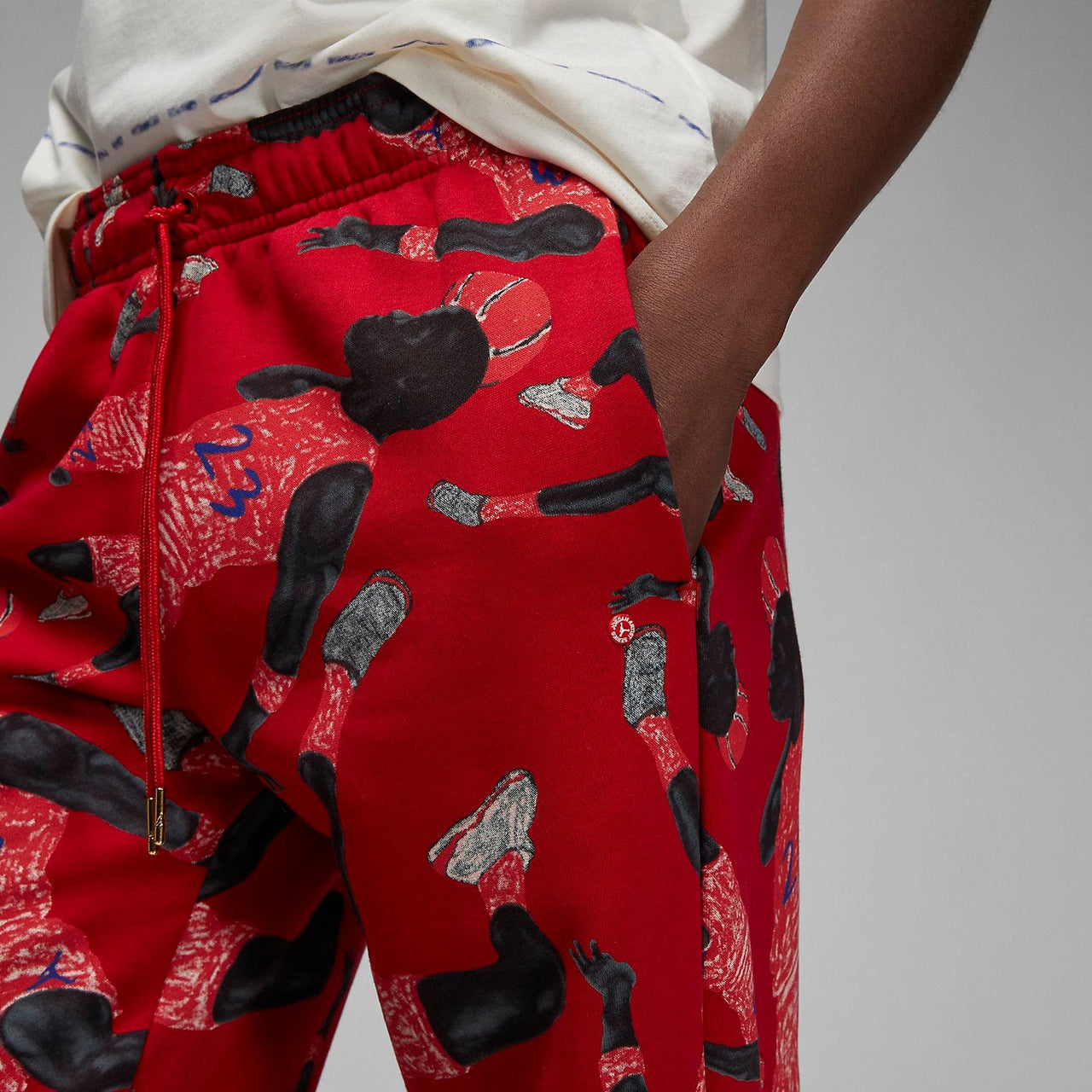 (WMNS) Air Jordan Artist Series by Parker Duncan Pants 'Red' DX0405-687