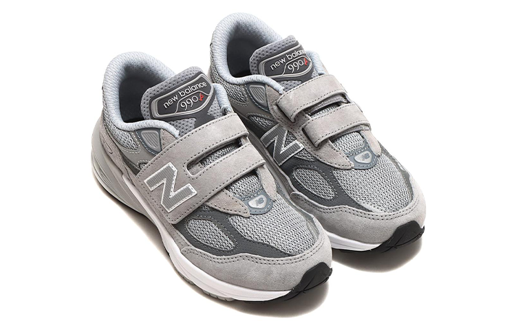 (PS) New Balance 990v6 Hook & Loop Little Kids 'Castlerock' PV990GL6