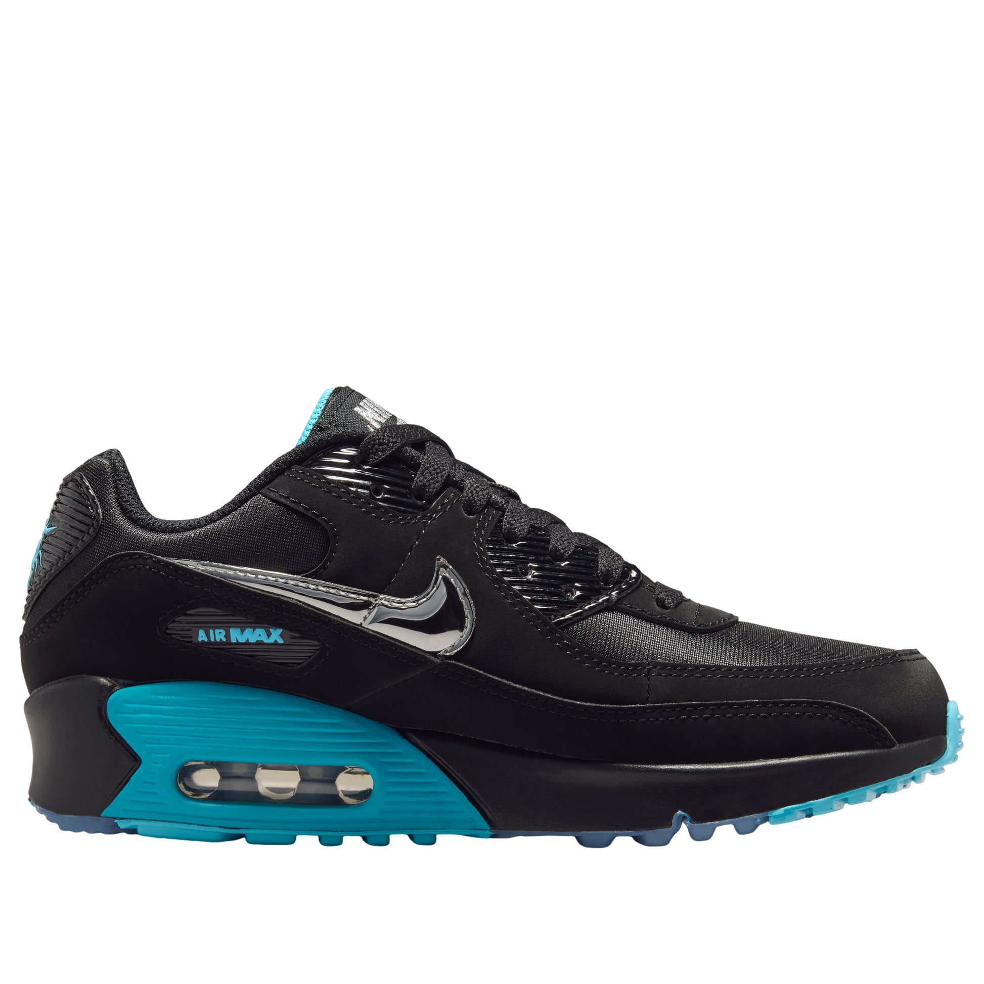 (GS) Nike Air Max 90 SE 'Black Gamma Blue' IM7744-001