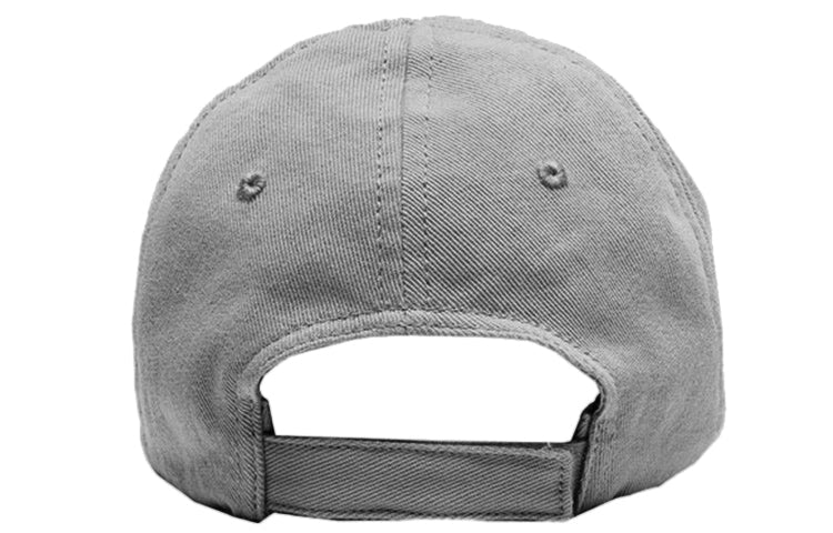 (WMNS) Balenciaga Visor Logo Cap 'Grey Black' 590758310B21460
