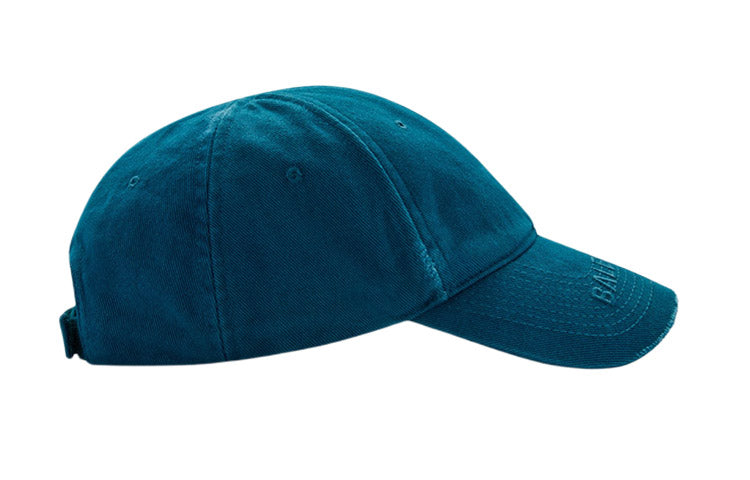 Balenciaga Logo Visor Cap 'Petrol Blue ' 673318410B24444