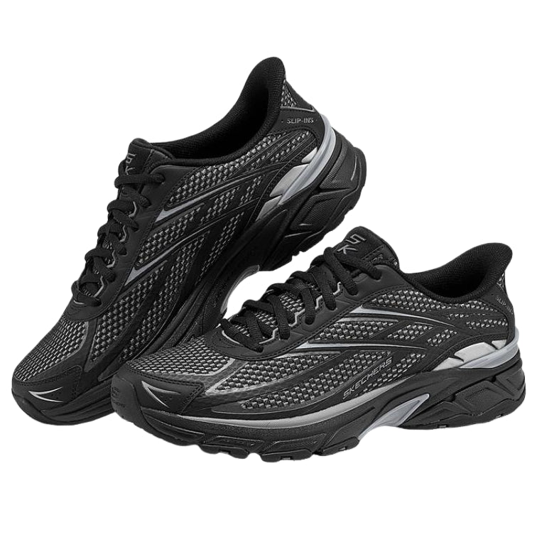 Skechers Slip-Ins Stamina Sport Shoes 'Black' 233152-BKGY