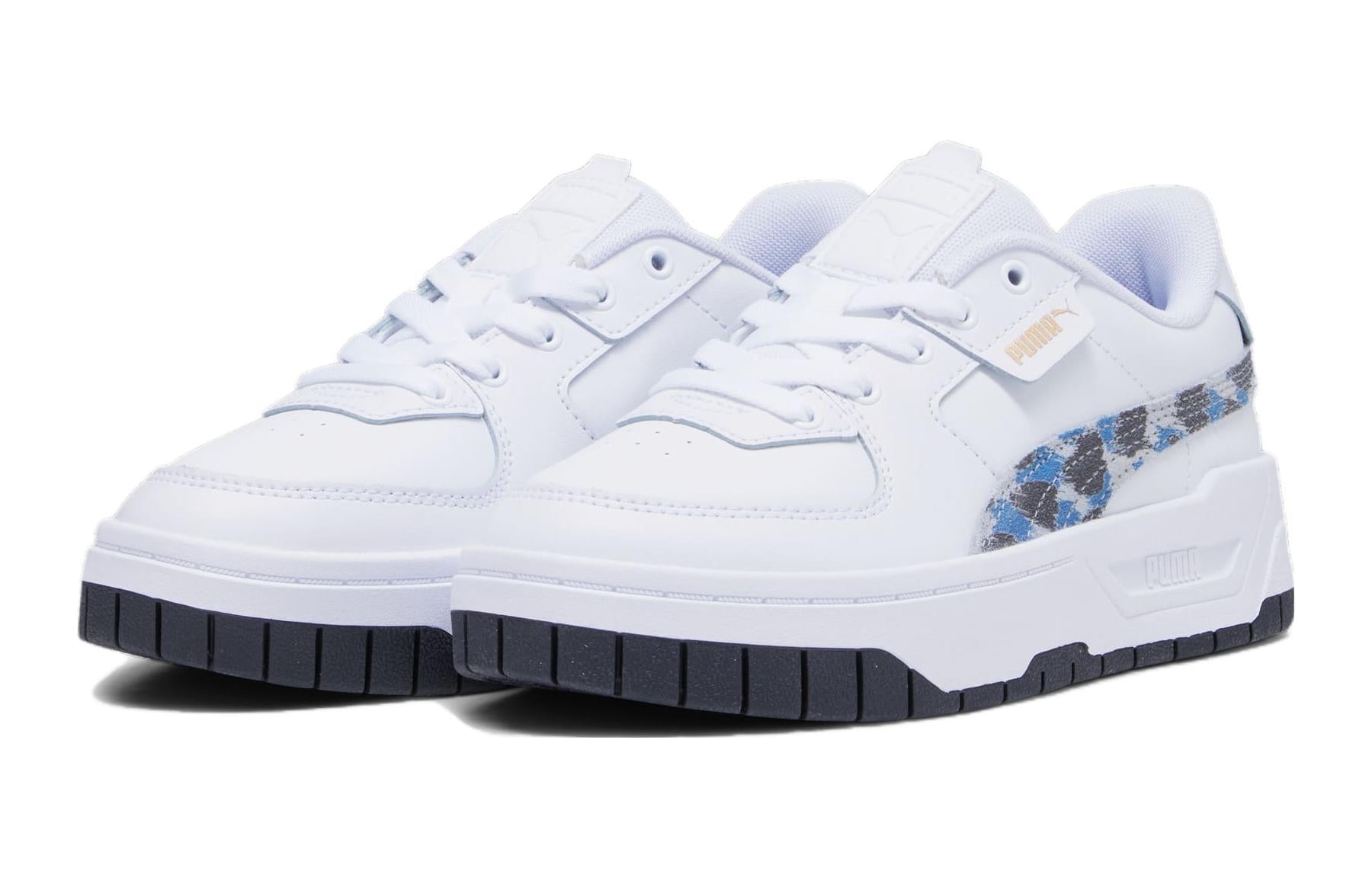 (GS) PUMA Cali Dream 'Animal Print - White Racing Blue' 391999-02