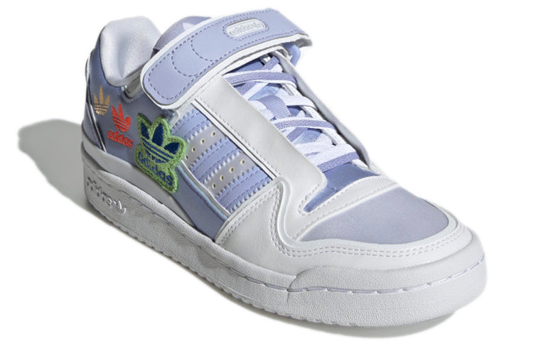 (WMNS) adidas Originals Forum Plus 'White Purple Green' H05117