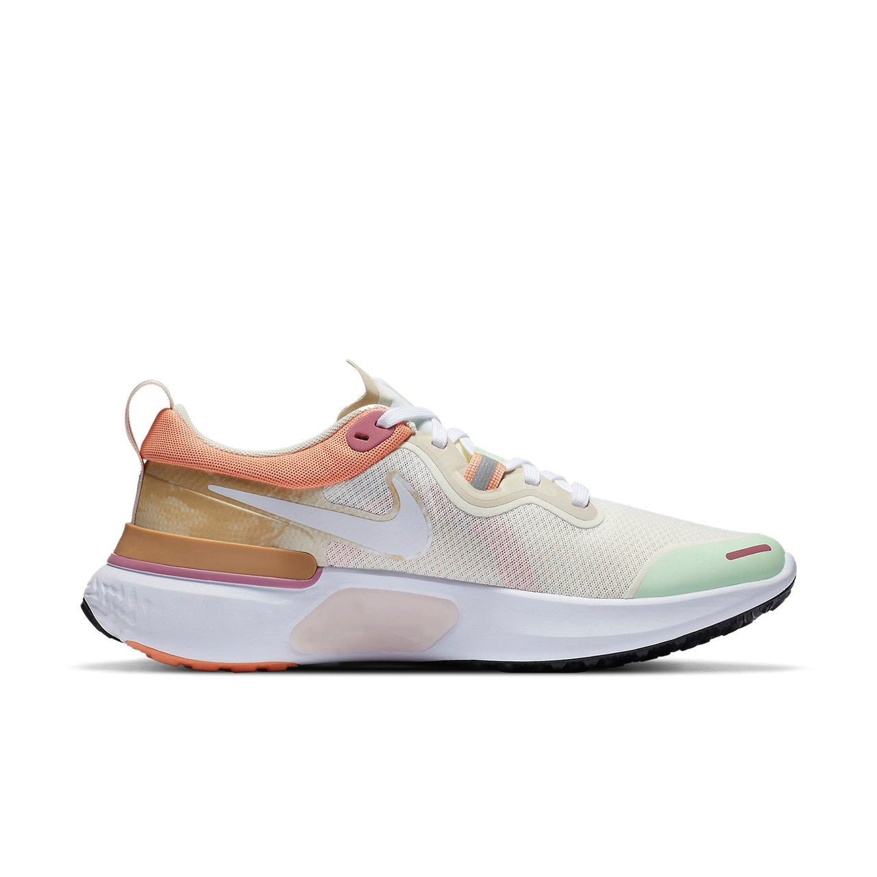 (WMNS) Nike React Miler 'White Yellow' CZ8690-111