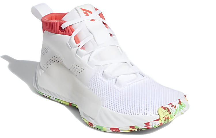 (GS) adidas Dame 5 J 'Cloud White' BB8060