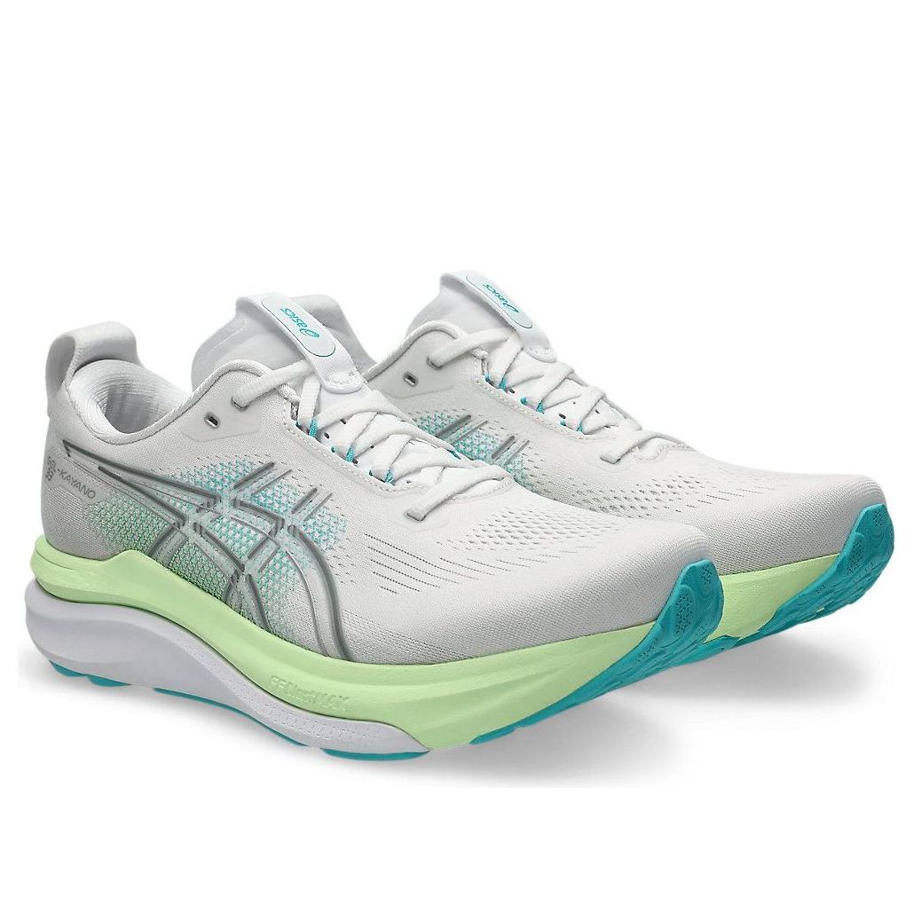 ASICS Gel-Kayano 33 2E Wide 'White Energy Aqua' 1011C227-100