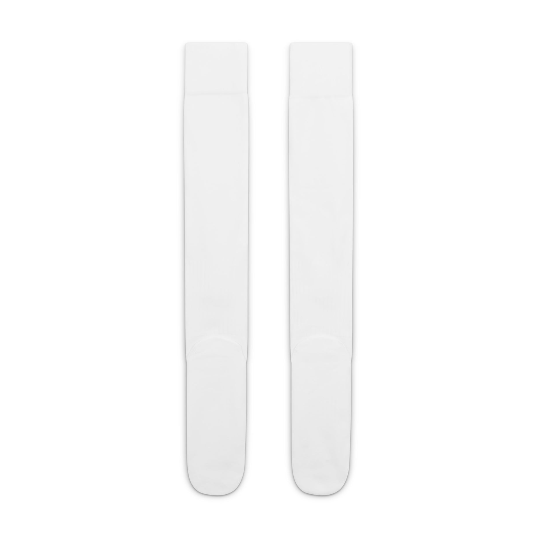 Men's Nike Solid Color Logo Soccer/Football Sports Socks One Pair White SX5728-100