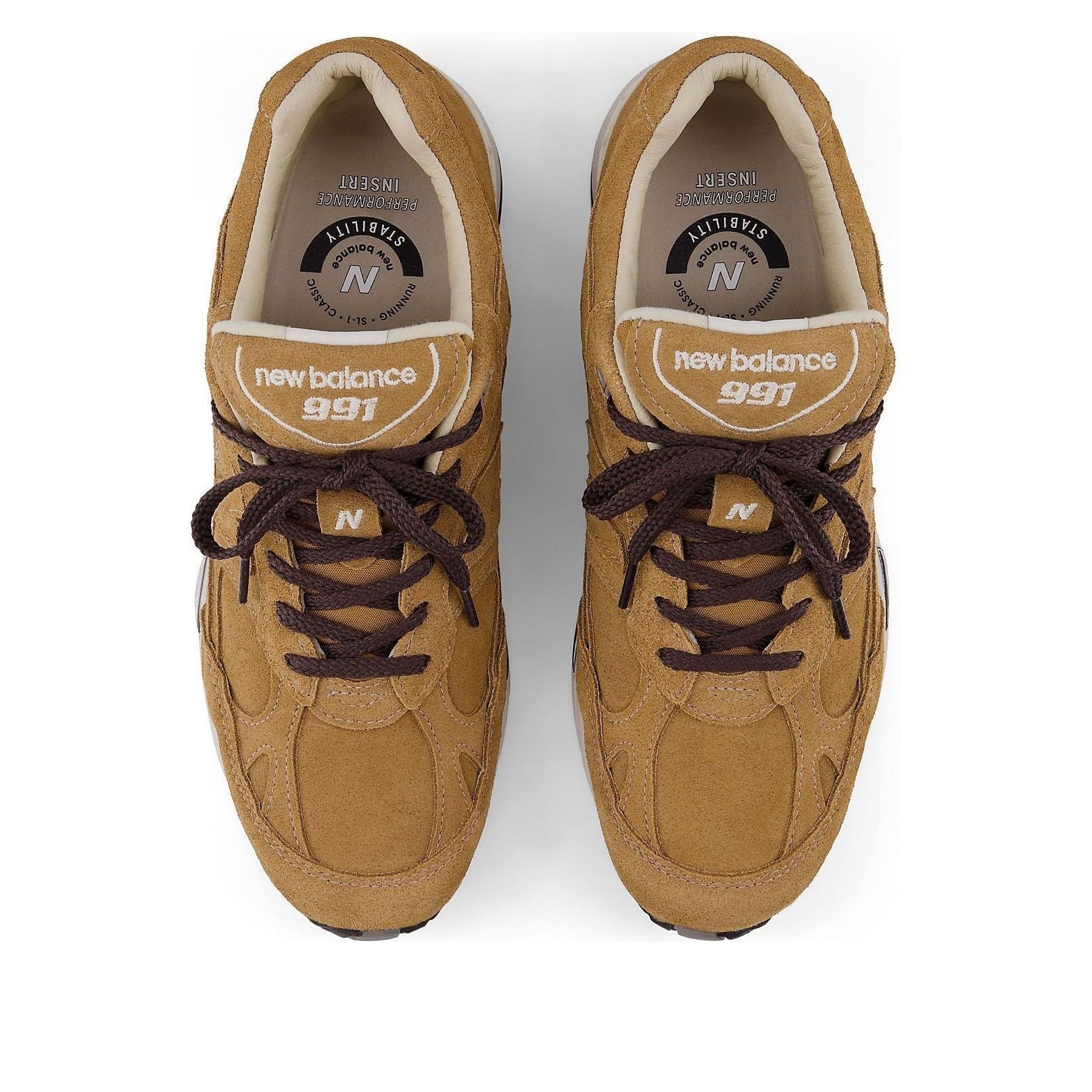 New Balance 991V1 Luxe Suede Made In UK 'Dijon Castle Wall' M991CM1