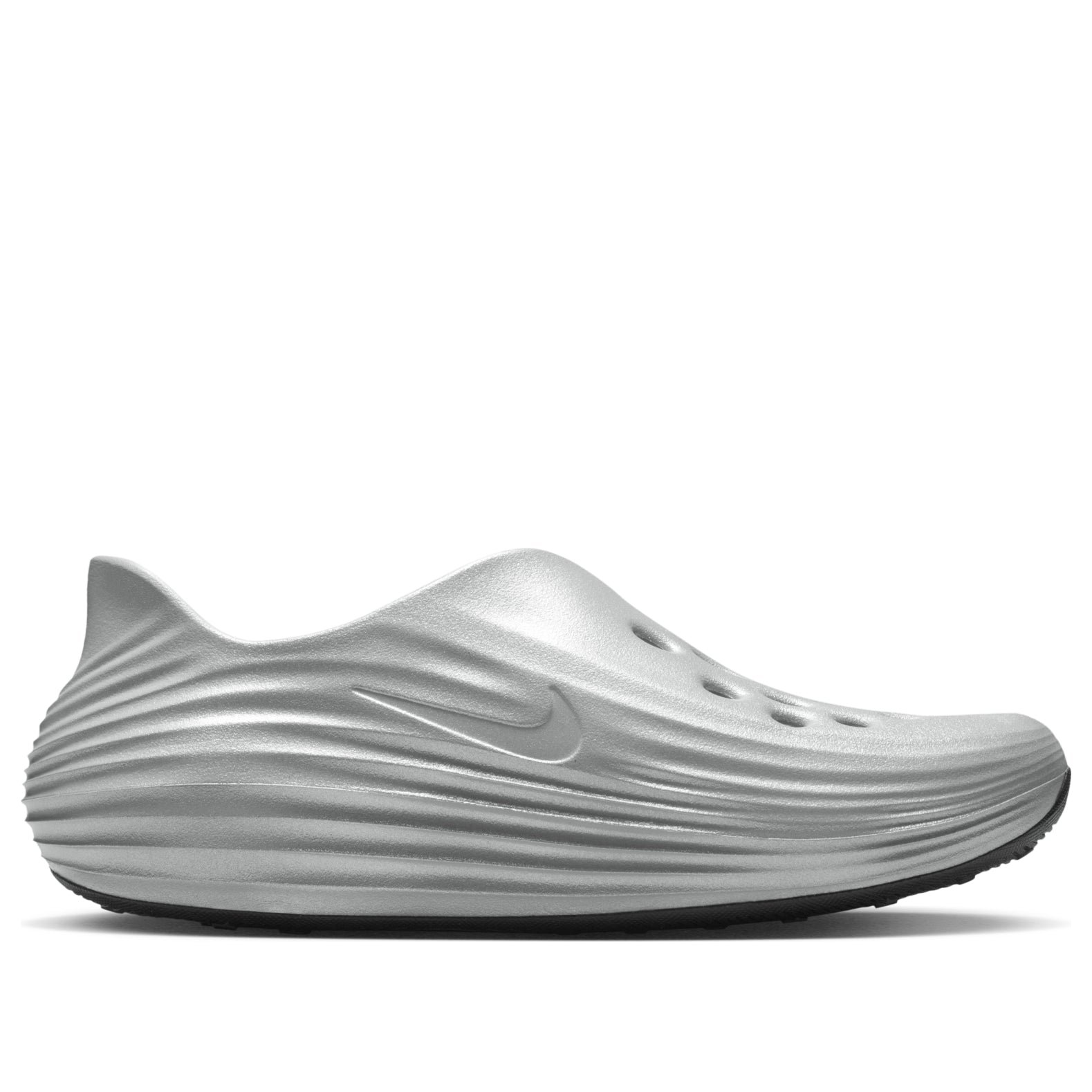 Nike ReactX Rejuven8 Sandals 'Metallic Silver Black' HV5060-006