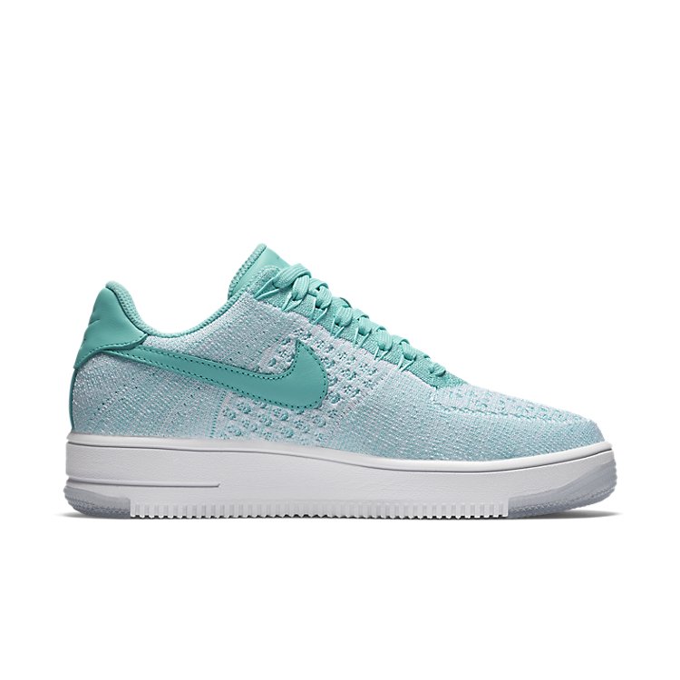 (WMNS) Nike Air Force 1 Flyknit Low 'Hyper Turquoise' 820256-300