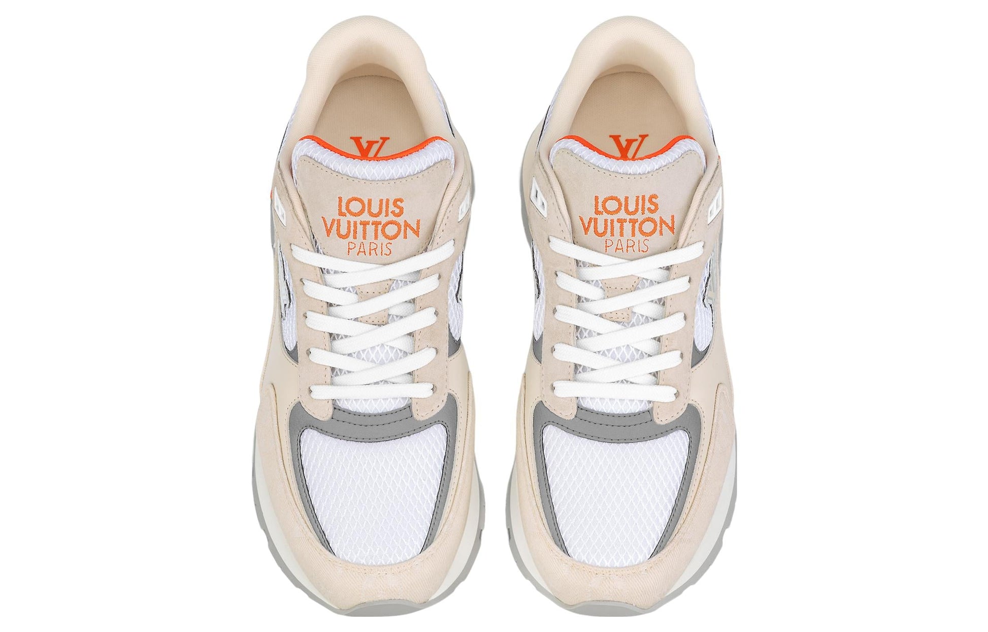 LOUIS VUITTON Run Away Sneakers 'Beige Monogram White' 1ABFCV