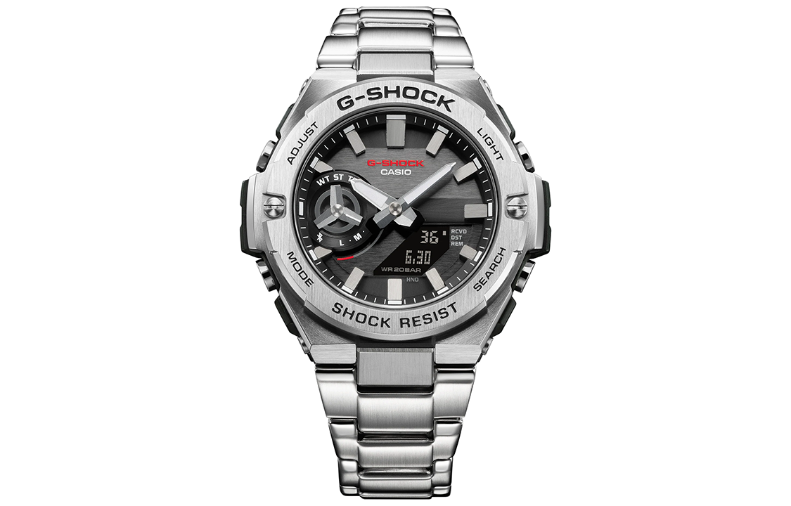 CASIO G-Shock G-Steel 'Black Silver' GST-B500D-1APF
