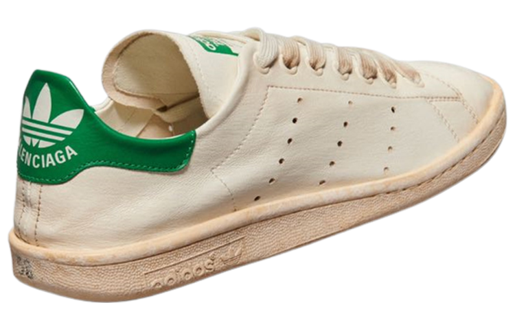 (WMNS) Balenciaga x adidas Stan Smith 'Vintage White Green' 721836WBDV49703