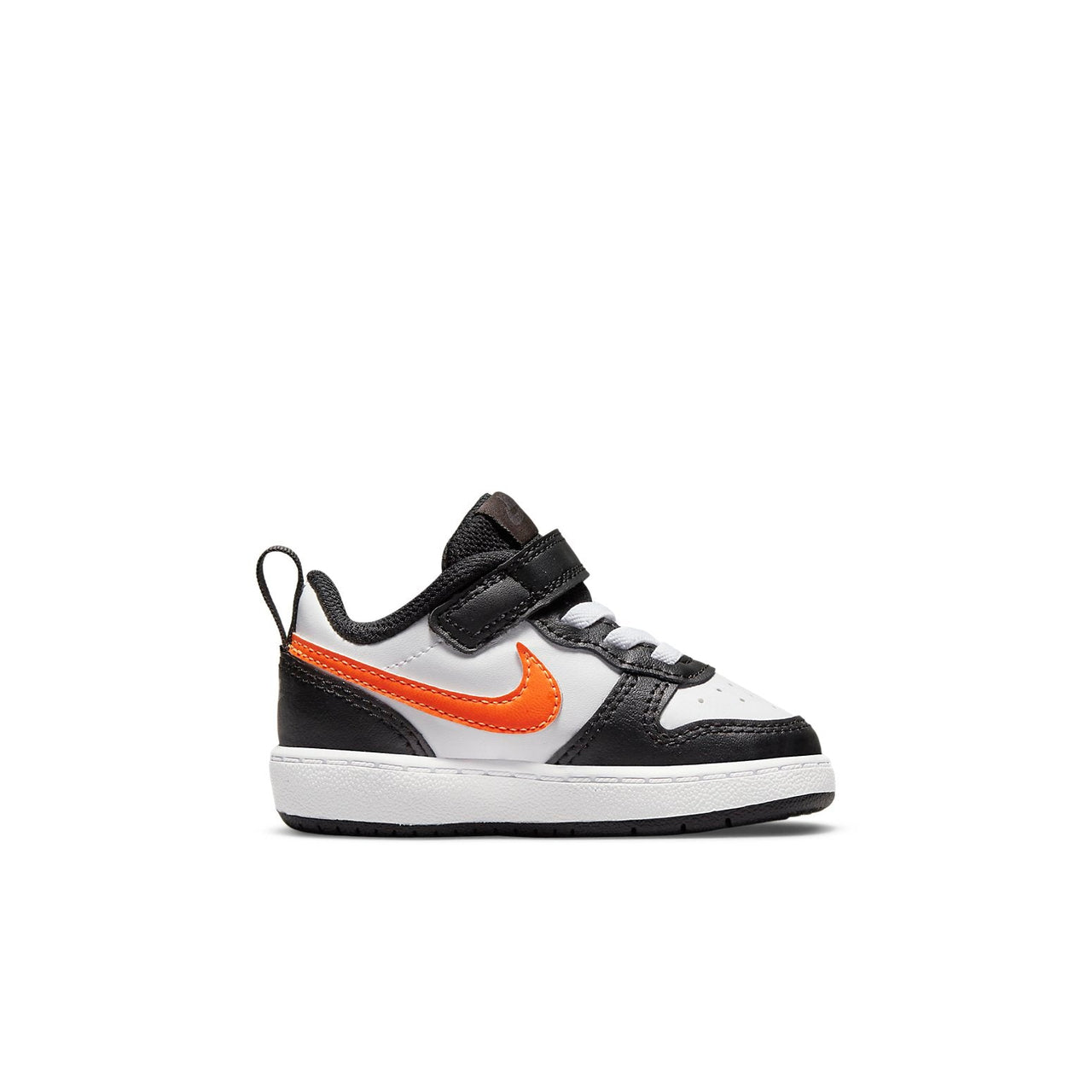 (TD) Nike Court Borough Low 2 'White Black Orange' BQ5453-115