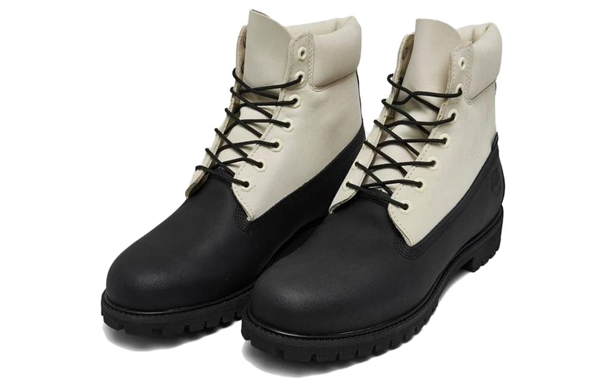 Timberland Premium 6 Inch Waterproof Boot 'Black White' A5YQW001