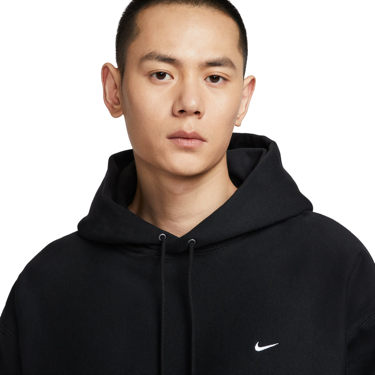 Nike Solo Swoosh Pull-On Hoodie 'Black' HV1083-010