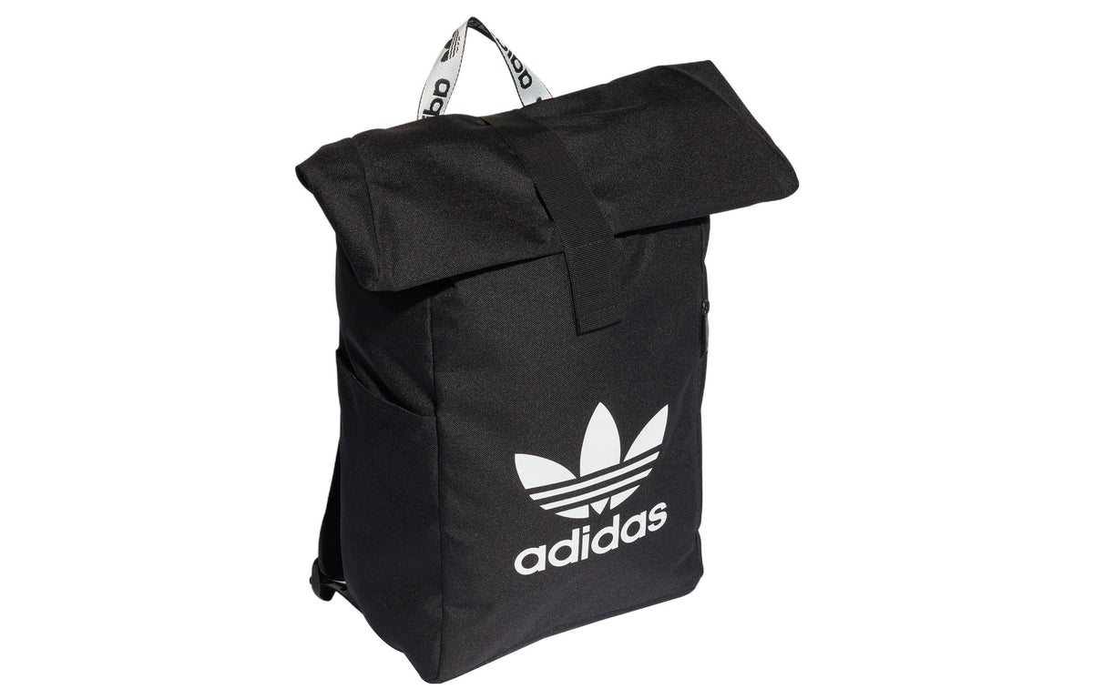 adidas Adicolor Classic Roll-Top Backpack 'Black' HK2629
