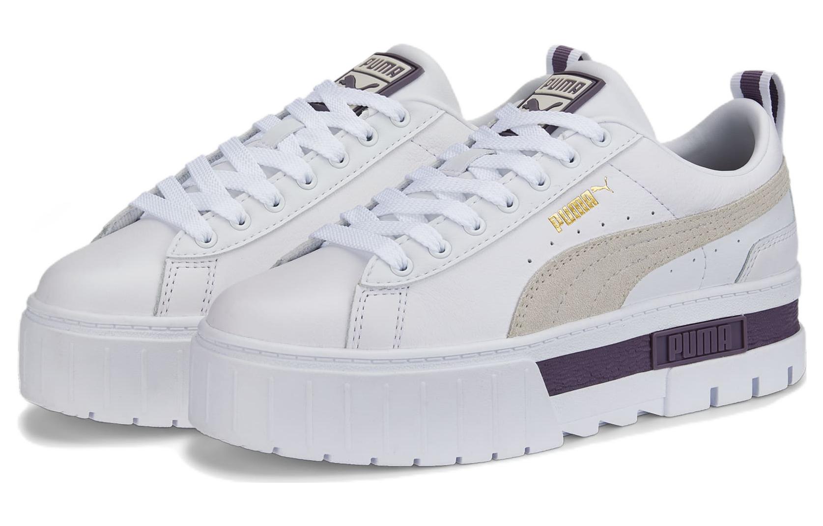 (WMNS) PUMA Mayze 'White Gray Purple' 381983-16