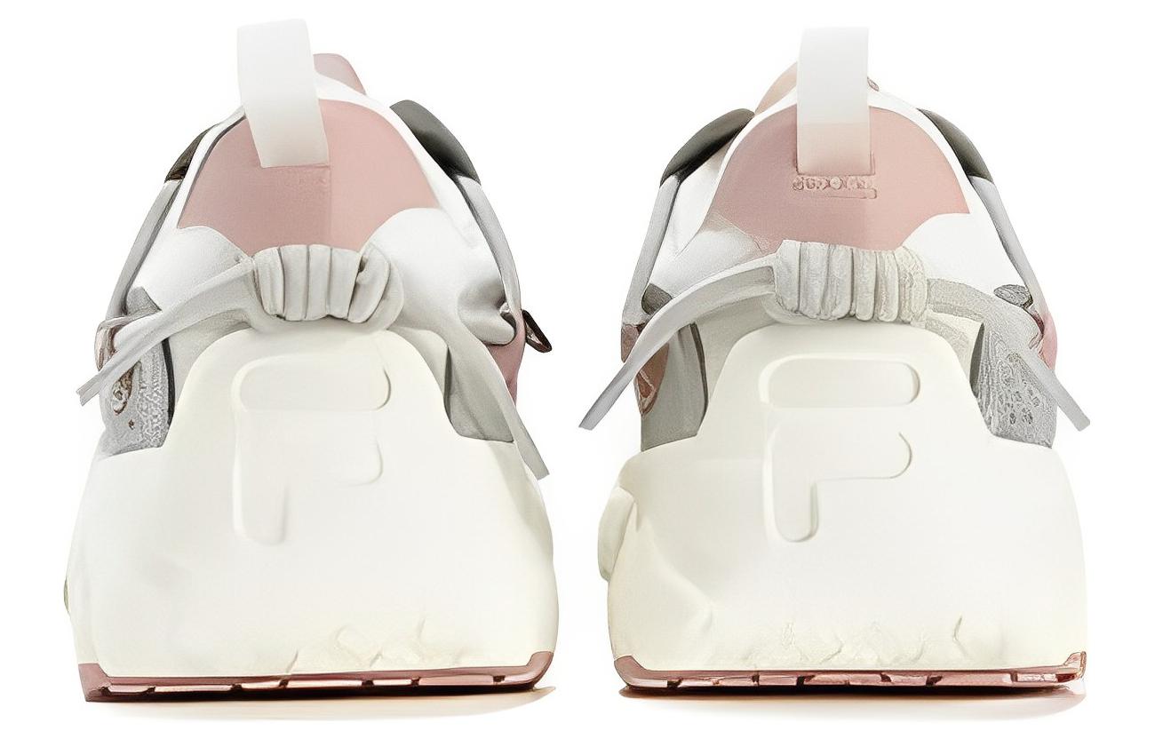 (WMNS) FILA FUSION Athletics Sneakers 'White Grey' T12W321201FGS