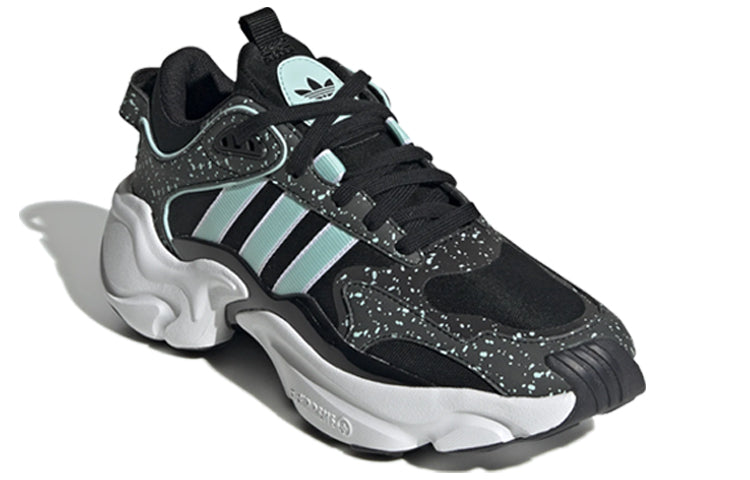 (WMNS) adidas originals Magmur Runner Black/Green EF9002