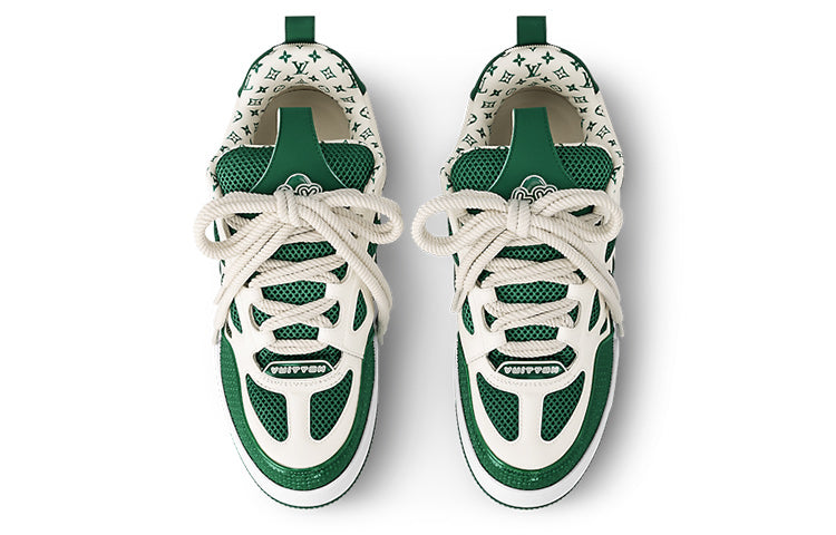 LOUIS VUITTON Skate Sneakers 'Green White' 1AC520