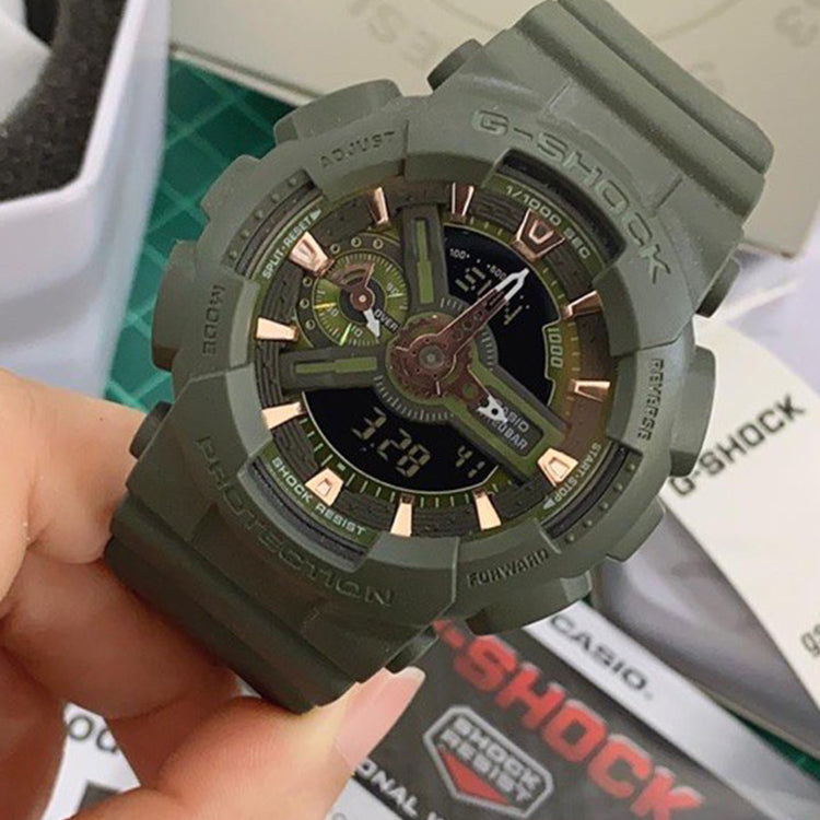 CASIO G-Shock Analog-Digital 'Green' GMA-S110CM-3A