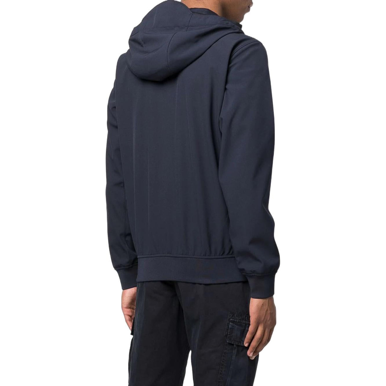 STONE ISLAND Soft Shell-R Hooded Jacket 'Navy' 761540427-V0020