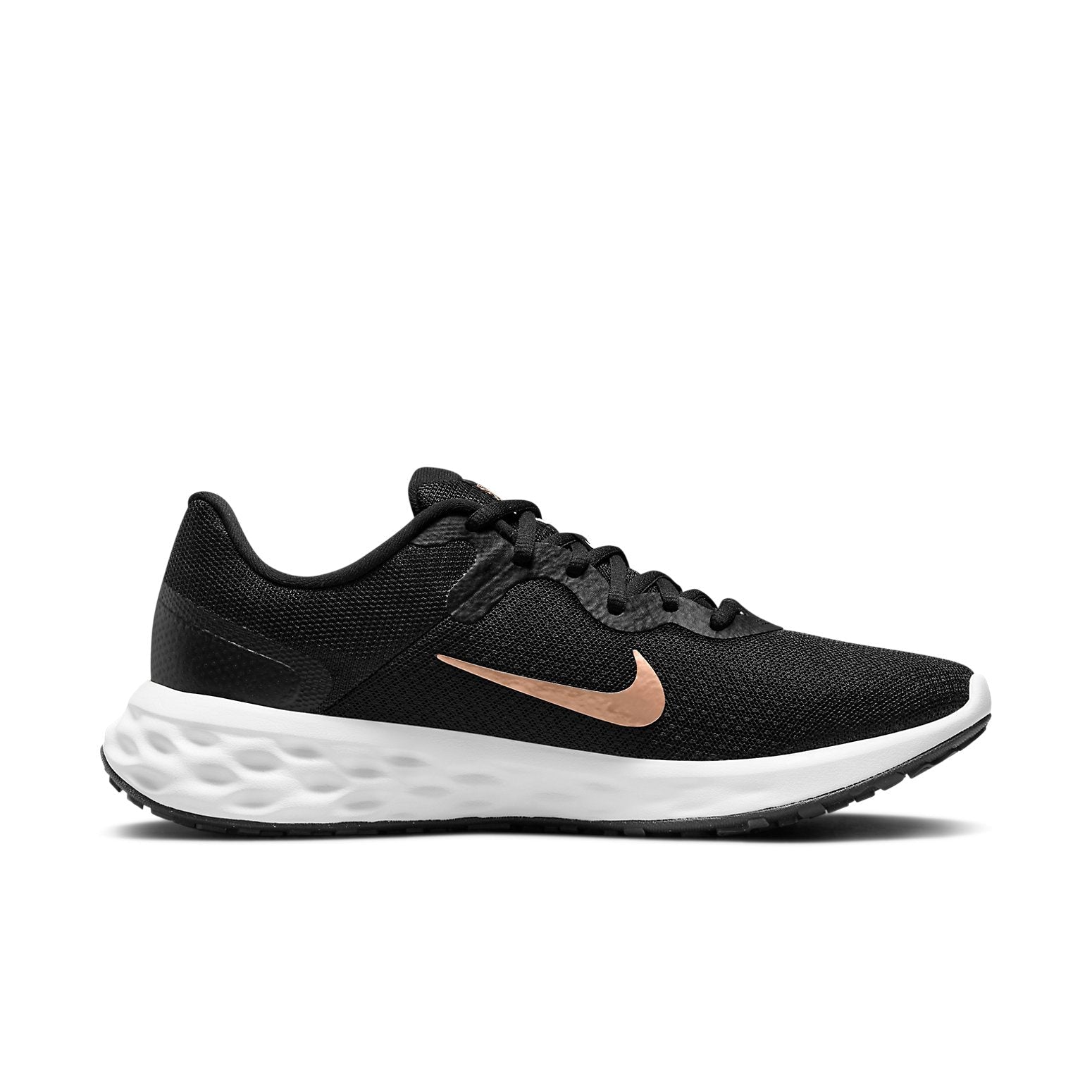(WMNS) Nike Revolution 6 Next Nature 'Black Metallic Copper Coin' DC3729-005