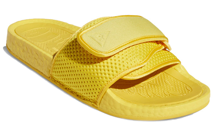 adidas x Pharrell Chancletas Hu Slides 'Bold Gold' H04407
