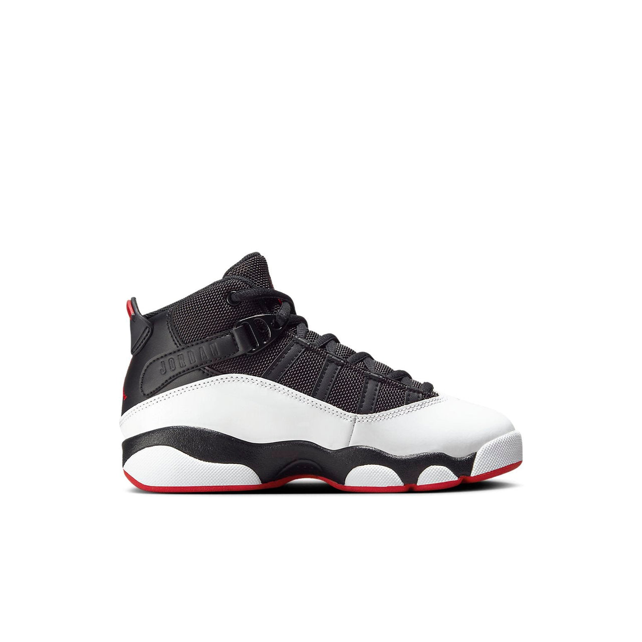 (PS) Air Jordan 6 Rings 'Black Red White' 323432-067