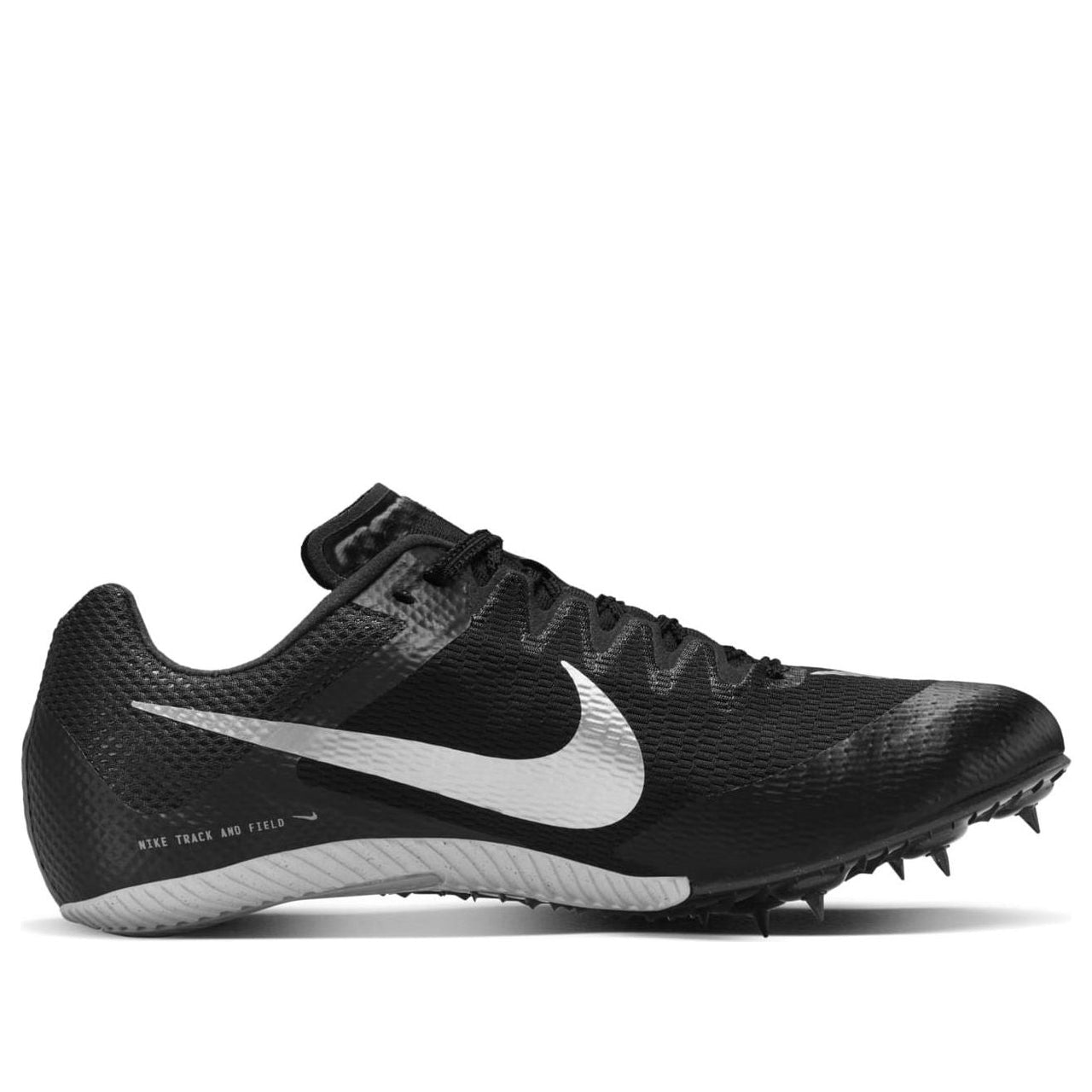 Nike Air Zoom Rival Sprint Spikes 'Black Metallic Silver' DC8753-001