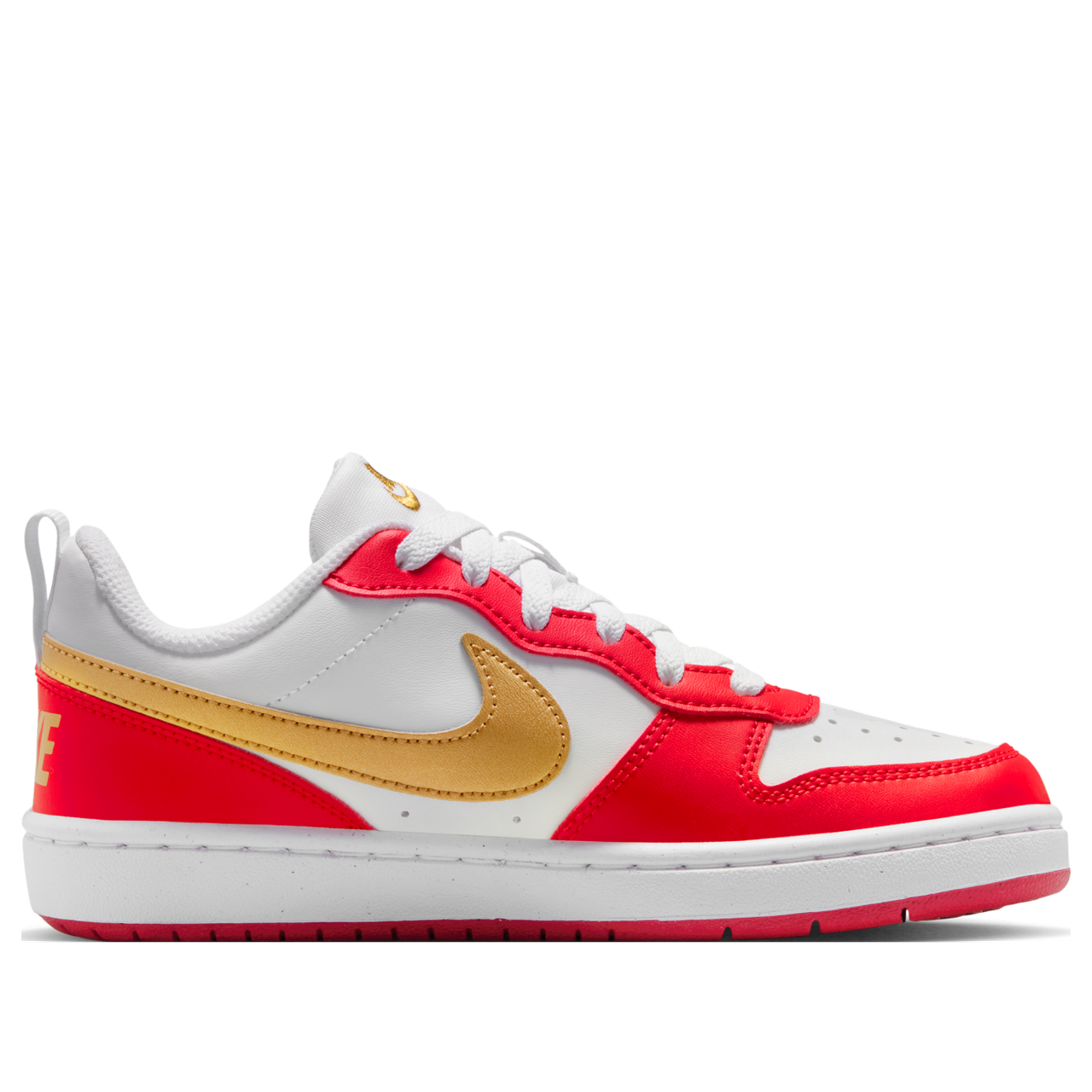 Nike Court Borough Low 'Red White Metallic Gold' DV5456-137
