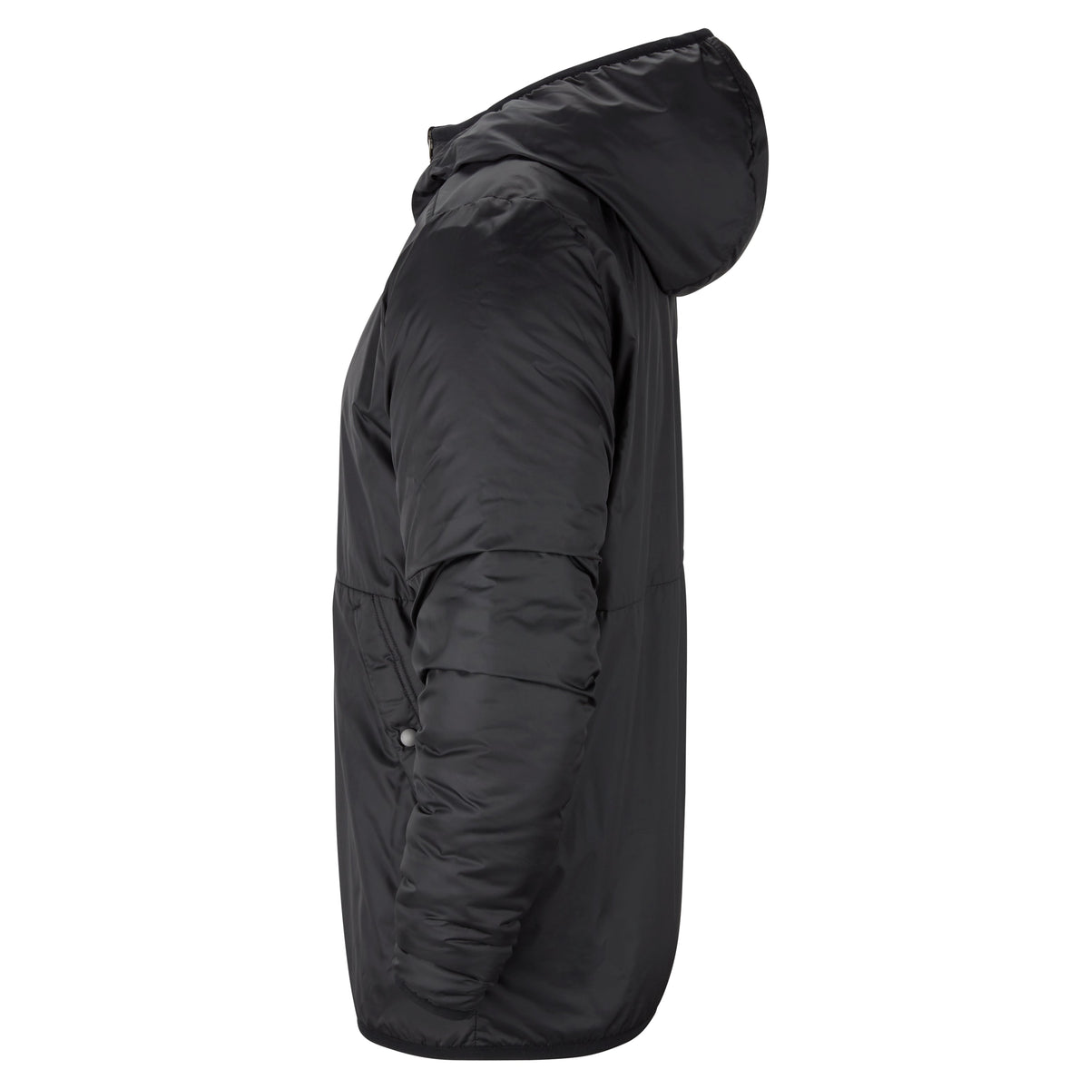 Men's Nike Solid Color Logo Casual Hooded Jacket Black CW6157-010