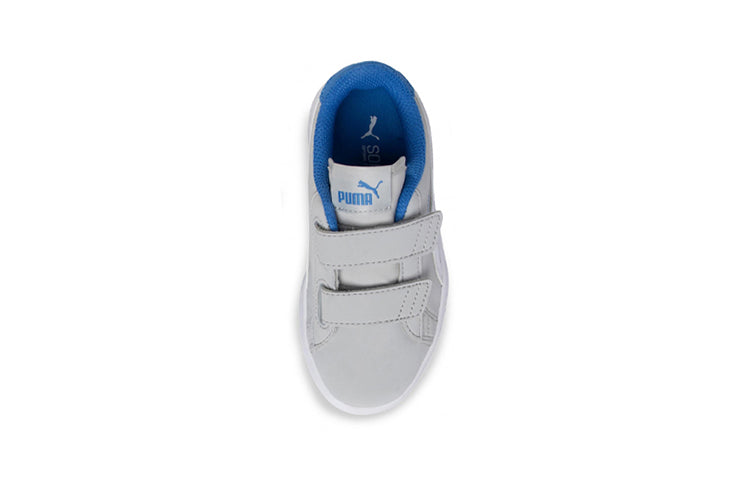 (PS) PUMA Smash V2 Buck V Ps Leisure Board Shoes Grey/Blue 365183-15