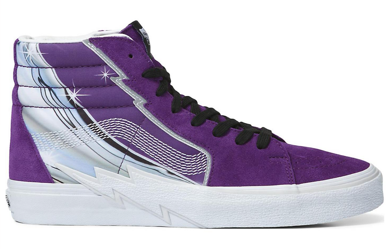 (WMNS) Vans Sk8-Hi Bolt Chrome Flash Shoes 'Acai Purple' VN0A5JIVBKE