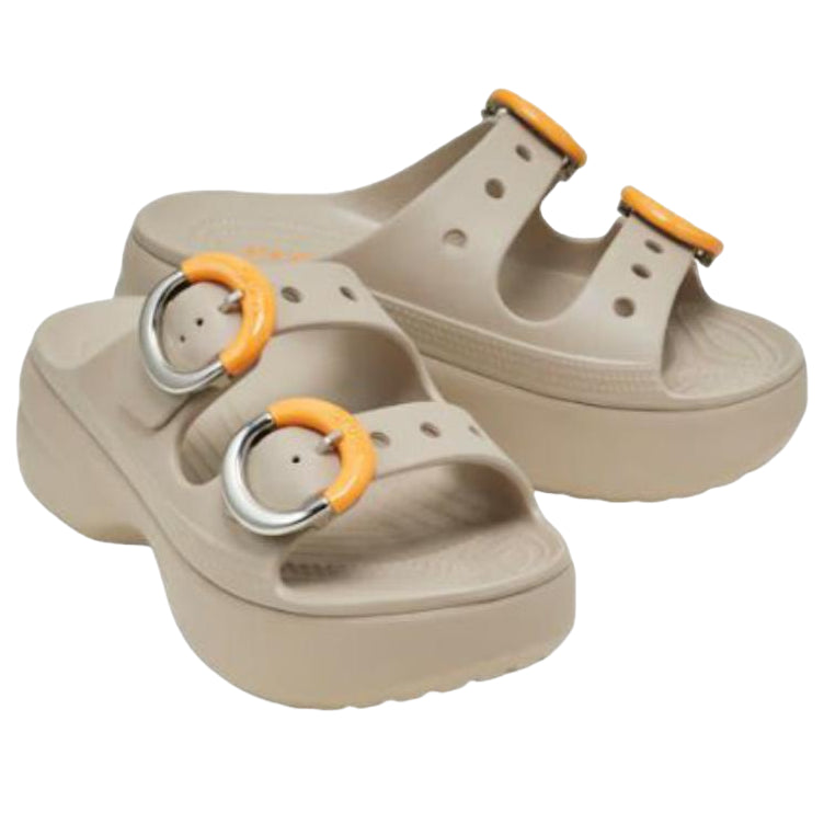 (WMNS) Crocs Saturday Platform Dipped Buckle Sandal 'Dulce' 213246-2NM