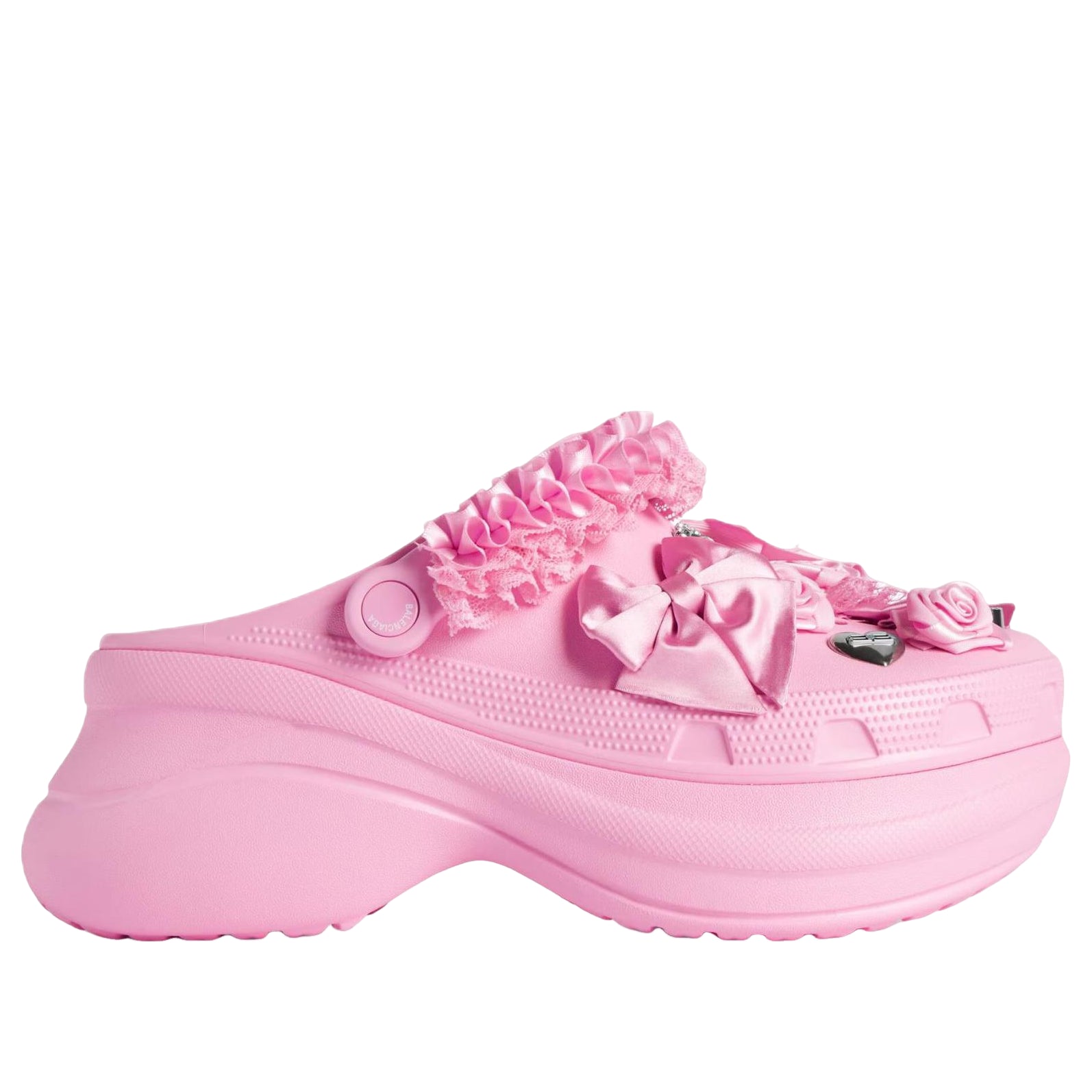 (WMNS) Balenciaga x Crocs Mule Jibbitz 'Light Pink' 720762W0FPA5108
