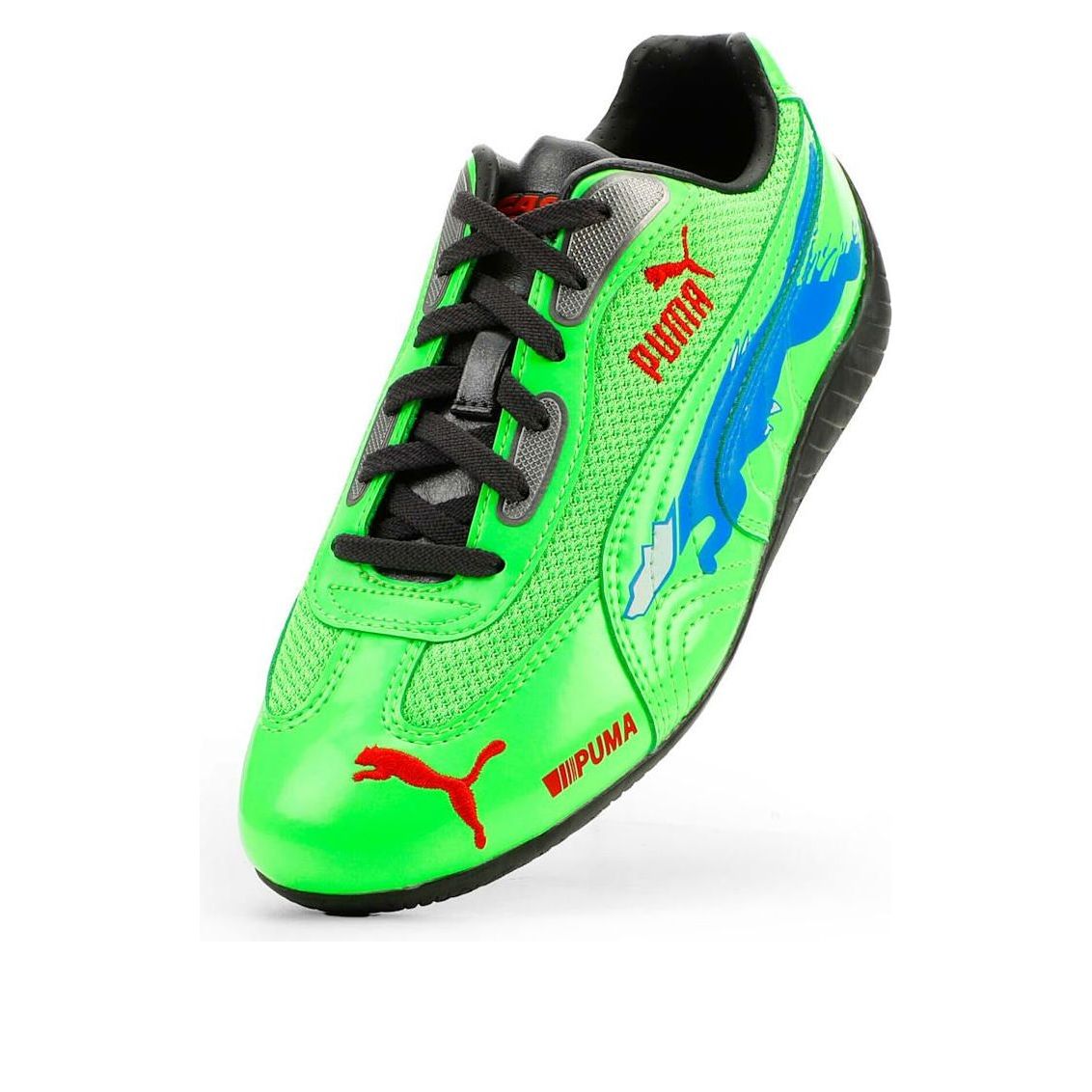 PUMA x Fast & Furious LA Speedcat 'Fluro Green Pes-Racing Blue PUMA Black' 314162-01