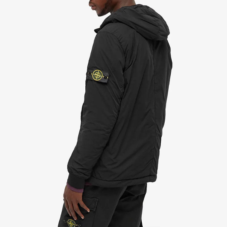 STONE ISLAND Composite Polartec Hooded Jacket 'Black' 751541928-V0029