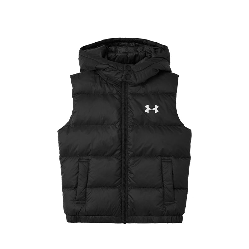 (GS) Under Armour Down Vest 'Black' 224310951