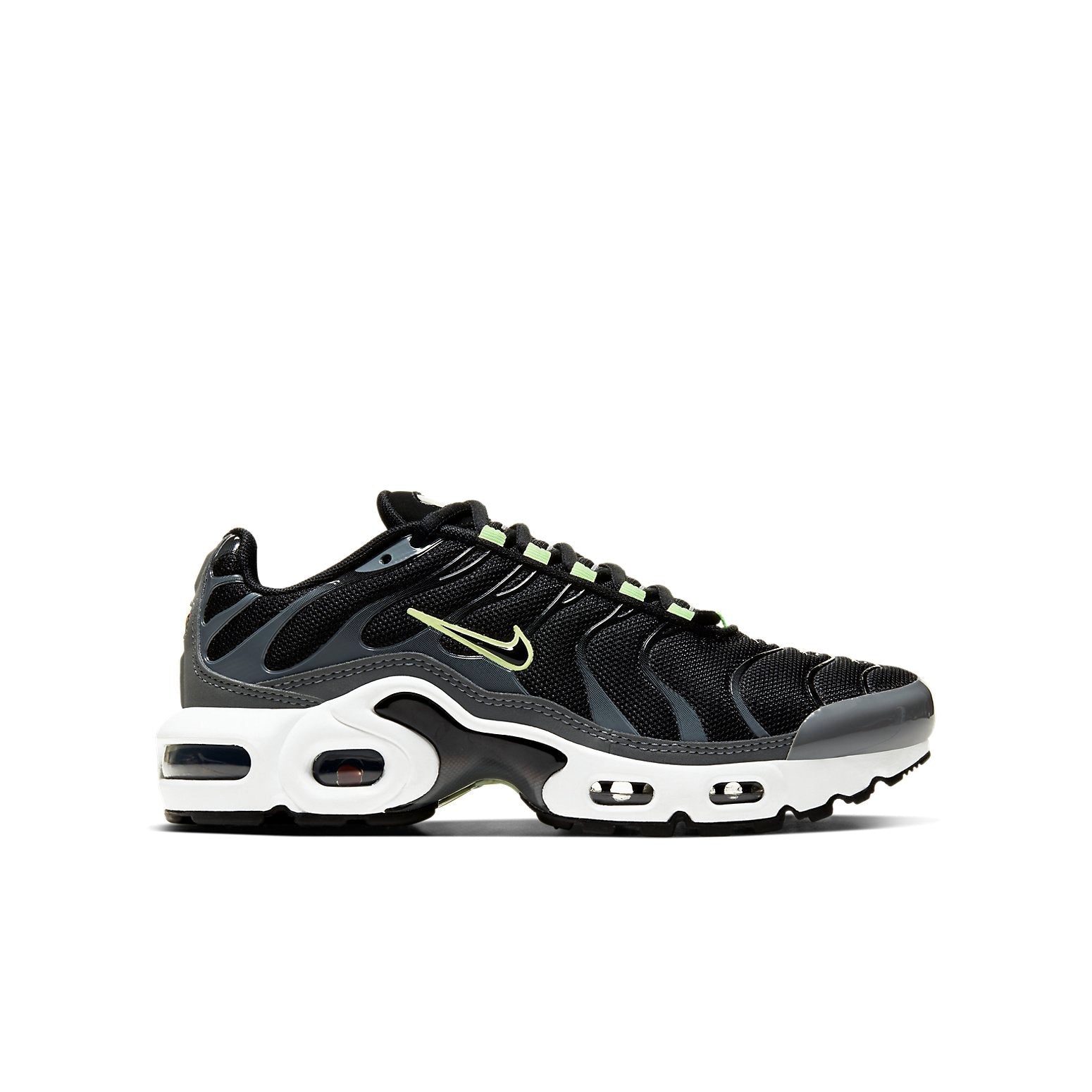 (GS) Nike Air Max Plus 'Black Barely Volt' CD0609-006