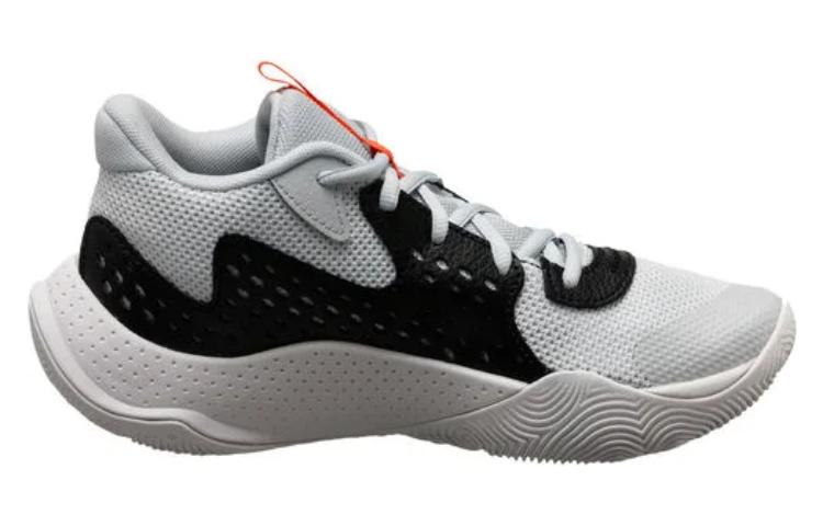 Under Armour Jet '23 Basketball 'Grey Black Red' 3026634-103