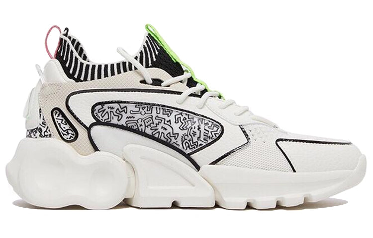 ANTA x Keith Haring 'White Black' 112038801-4