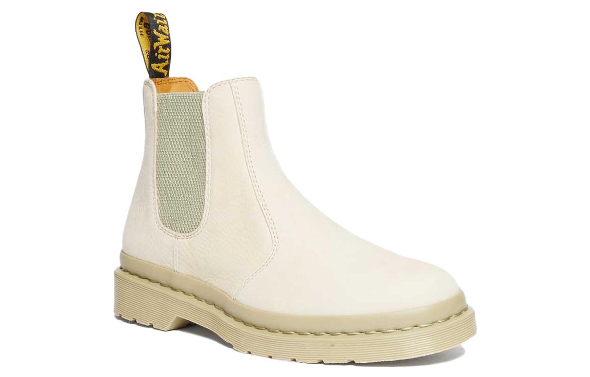 Dr. Martens 2976 Mono Milled Nubuck Leather Chelsea Boots 'Parchment Beige' 30661292